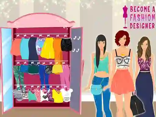 Spel Become a Fashion Designer aanlyn