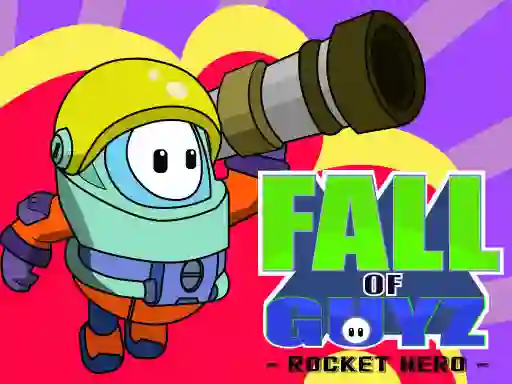 Spel Fall Guys Rocket Hero aanlyn