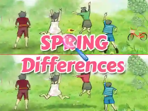 Spel Spring Differences aanlyn