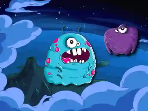 Spel Monster Run aanlyn