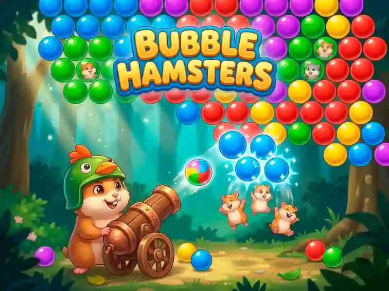 Spel Bubble Hamsters aanlyn