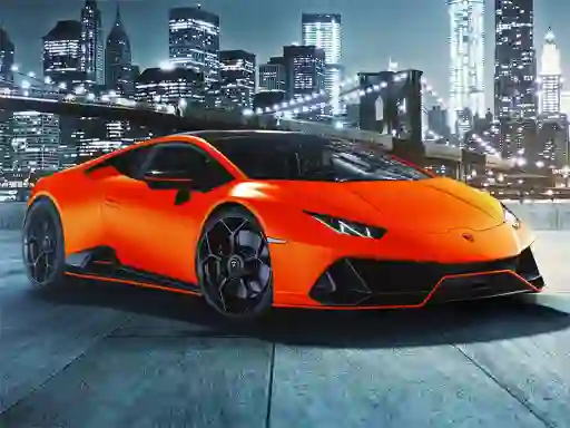 Spel Lamborghini Huracan Evo Puzzle aanlyn