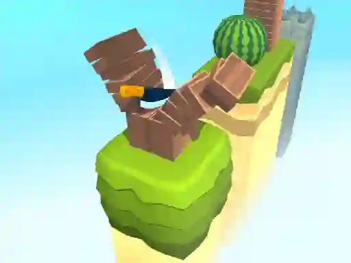 Spel Knife Jump aanlyn