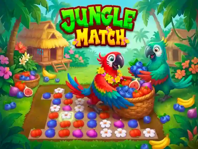 Spel Jungle Match aanlyn