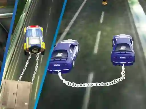 Spel Chained Impossible Driving Police Cars aanlyn