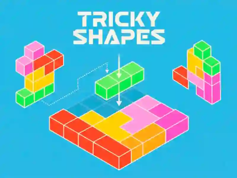 Spel Tricky Shapes aanlyn