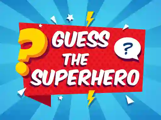Spel Guess The Superhero aanlyn