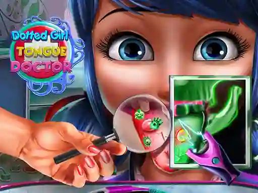 Spel Dotted Girl Tongue Doctor aanlyn