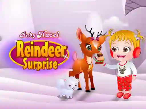 Spel Baby Hazel. Reindeer surprise aanlyn