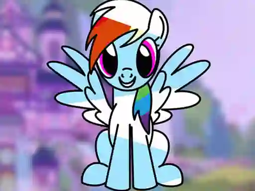 Spel My Little Pony Coloring Book aanlyn