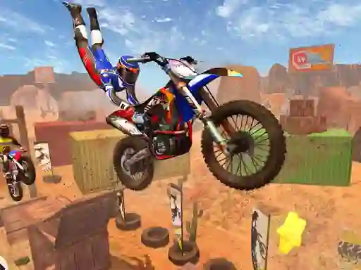 Spel Stunt Moto Racing aanlyn