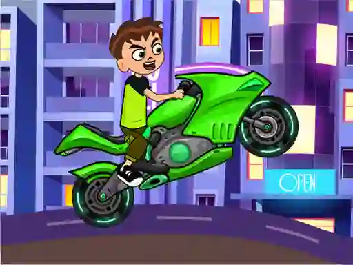 Spel Ben 10 Racer punk aanlyn