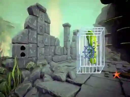 Spel Seahorse Escape aanlyn