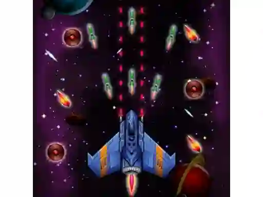 Spel Space War 3D aanlyn