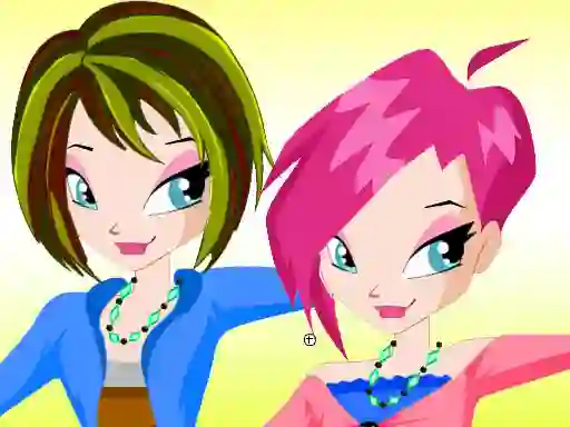 Spel Winx Tecna Dressup aanlyn