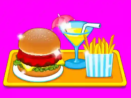 Spel Burger Shop Fast Food aanlyn