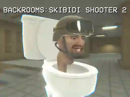 Spel Backrooms: Skibidi Shooter 2 aanlyn