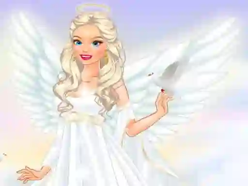 Spel Sweet angel dress up aanlyn