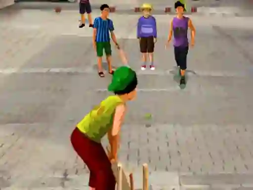 Spel Gully Cricket aanlyn