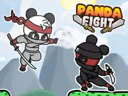 Spel Panda Fight aanlyn