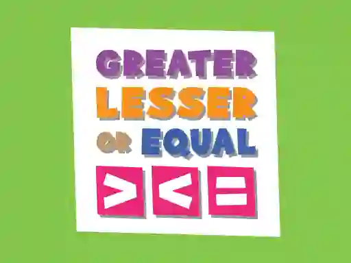 Spel Greater Lesser Or Equal aanlyn