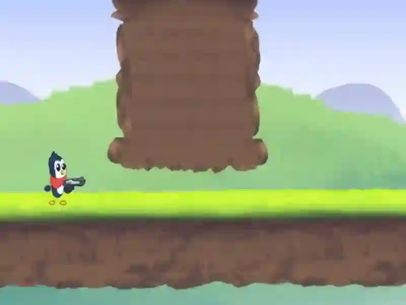 Spel Penguin Strike aanlyn