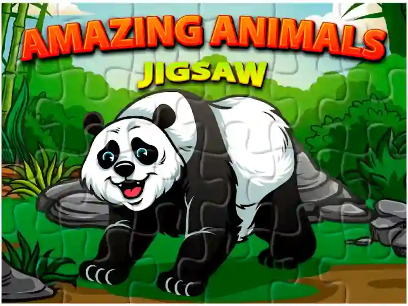Spel Amazing Animals Jigsaw aanlyn