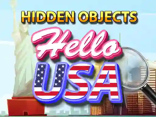 Spel Hidden Objects Hello USA aanlyn