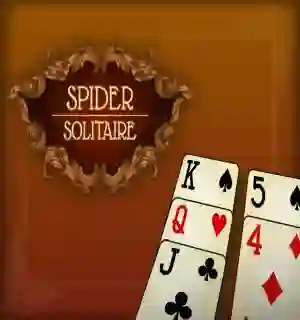 Spel Spider Solitaire aanlyn