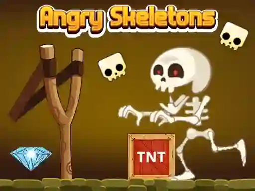 Spel Angry Skeletons aanlyn