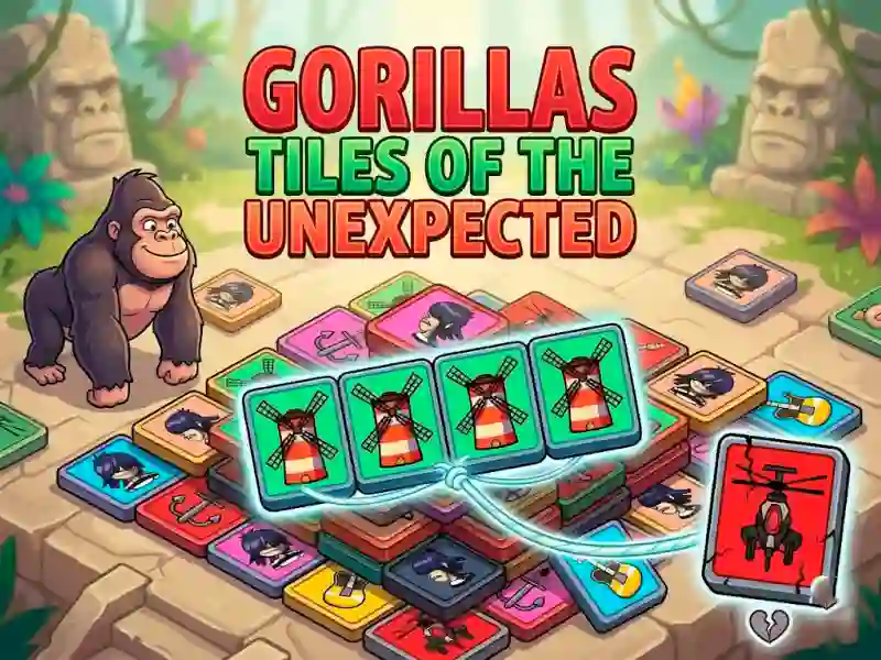 Spel Gorillas Tiles Of The Unexpected aanlyn