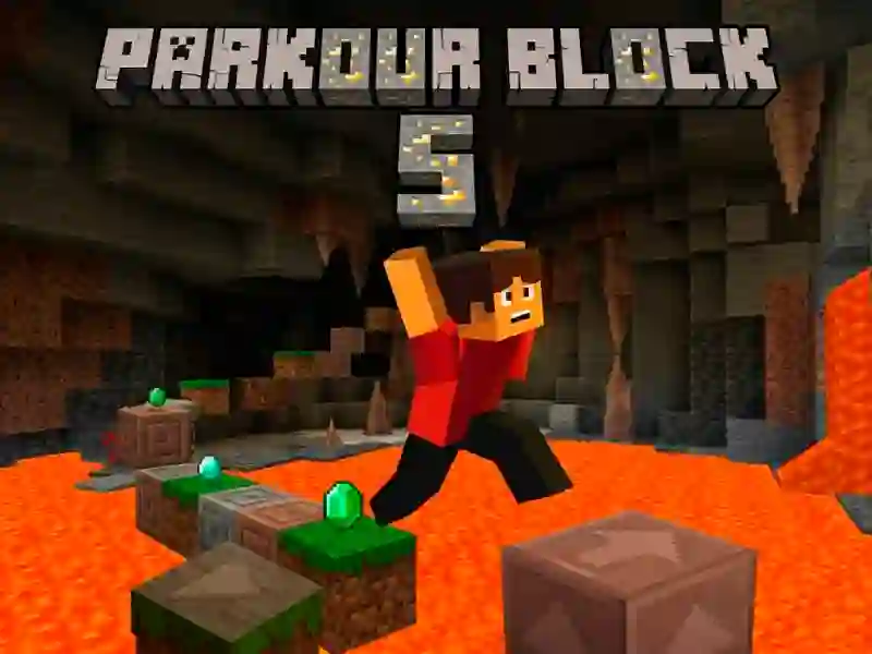 Spel Parkour Block 5 aanlyn