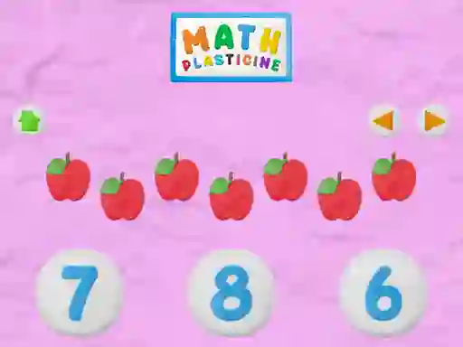 Spel Math Plasticine aanlyn