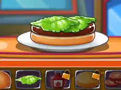 Spel Top Burger Cooking aanlyn
