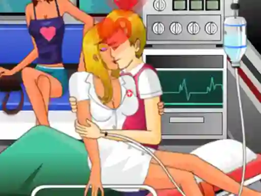 Spel Nurse Kissing aanlyn