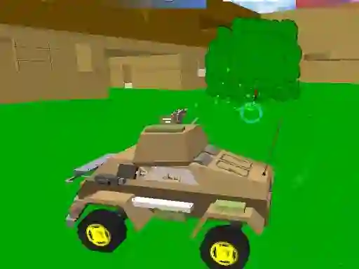 Spel Blocky Wars 3d Toonfare aanlyn
