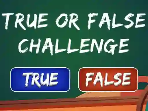 Spel  True Or False Challenge aanlyn