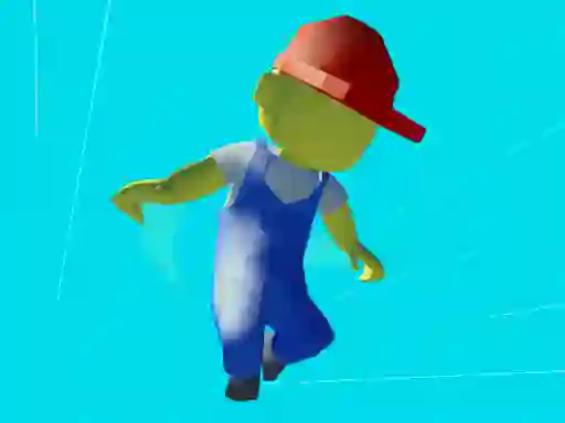 Spel Parkour Run 3d.io aanlyn