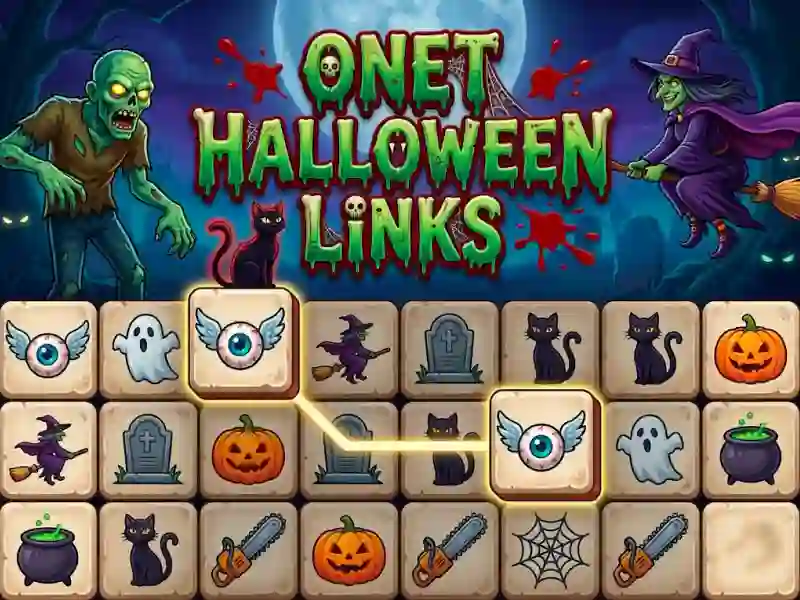Spel ONet Halloween Links aanlyn