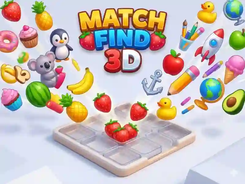 Spel Match Find 3D aanlyn
