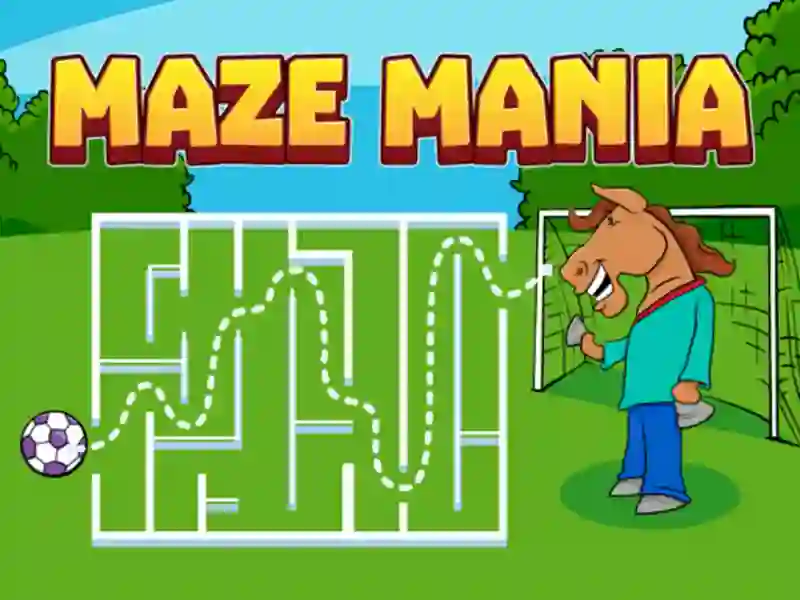 Spel Maze Mania aanlyn