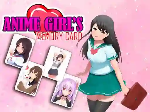 Spel Anime Girls Memory Card aanlyn