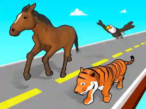Spel Animal Transform Race aanlyn