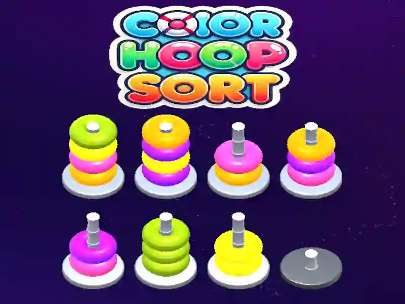 Spel Color Hoop Sort aanlyn