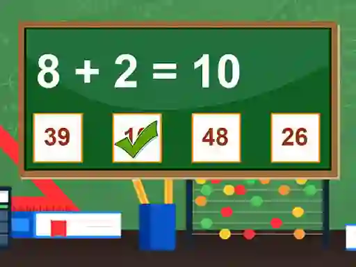 Spel Math Game aanlyn