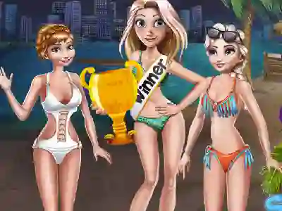 Spel Girls Surf Contest aanlyn