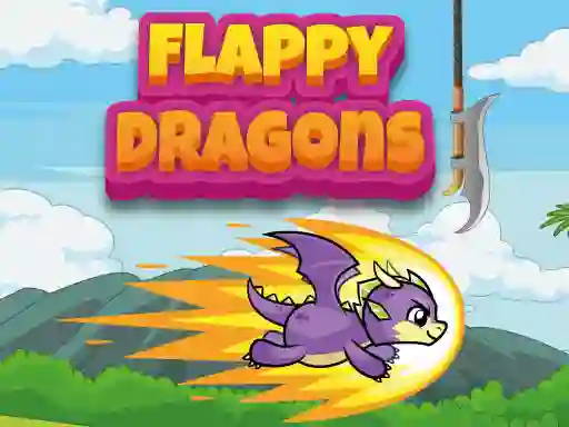 Spel Flappy Dragons aanlyn