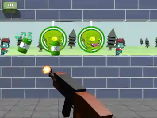 Spel Zombie Target Shoot aanlyn