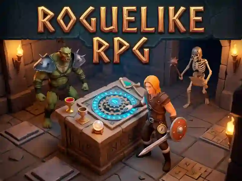 Spel Roguelike RPG aanlyn