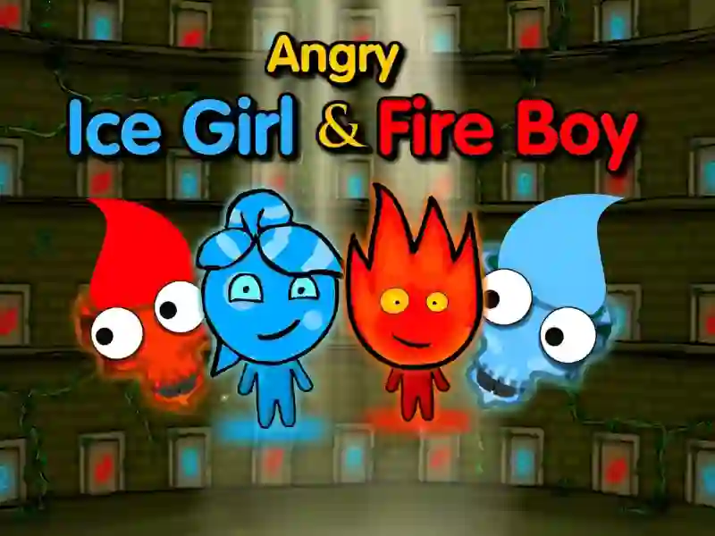 Spel Angry Ice girl and Fire boy aanlyn